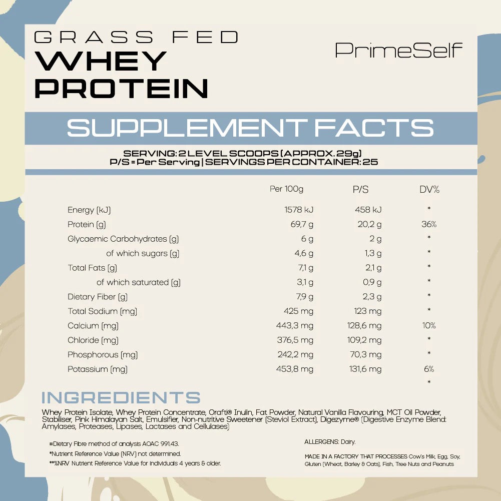 Grass-Fed Whey | Clean Protein Powder