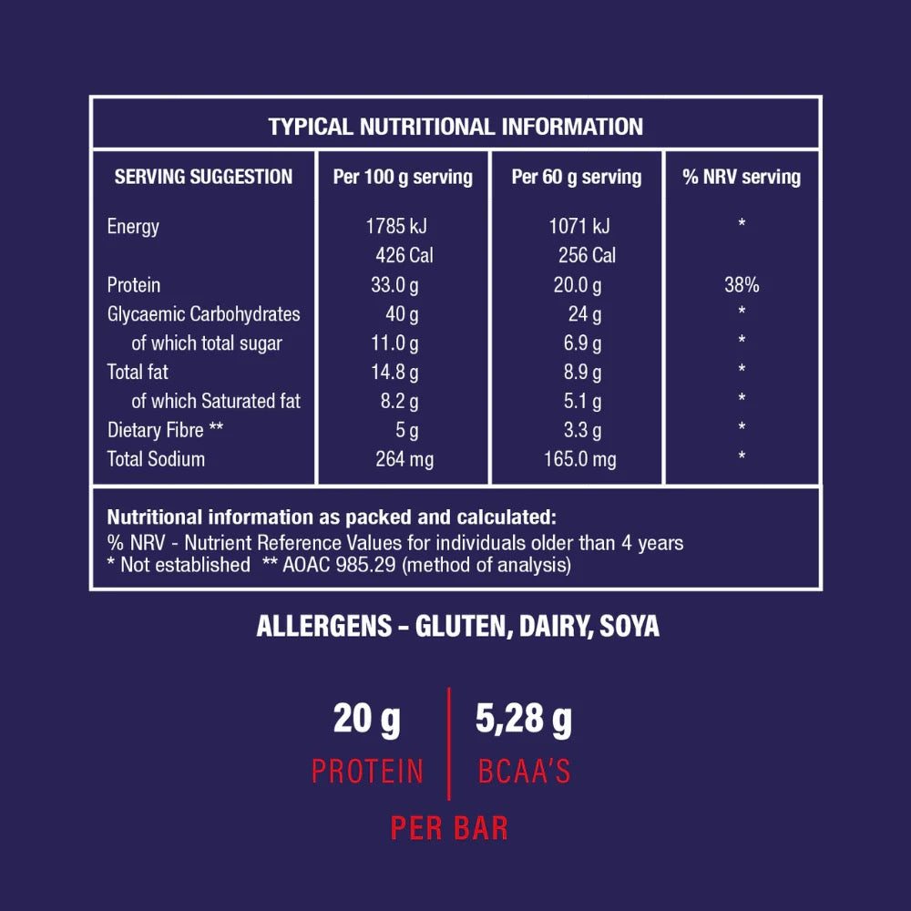 Caramel Biscuit Crunch Layered Protein Bar