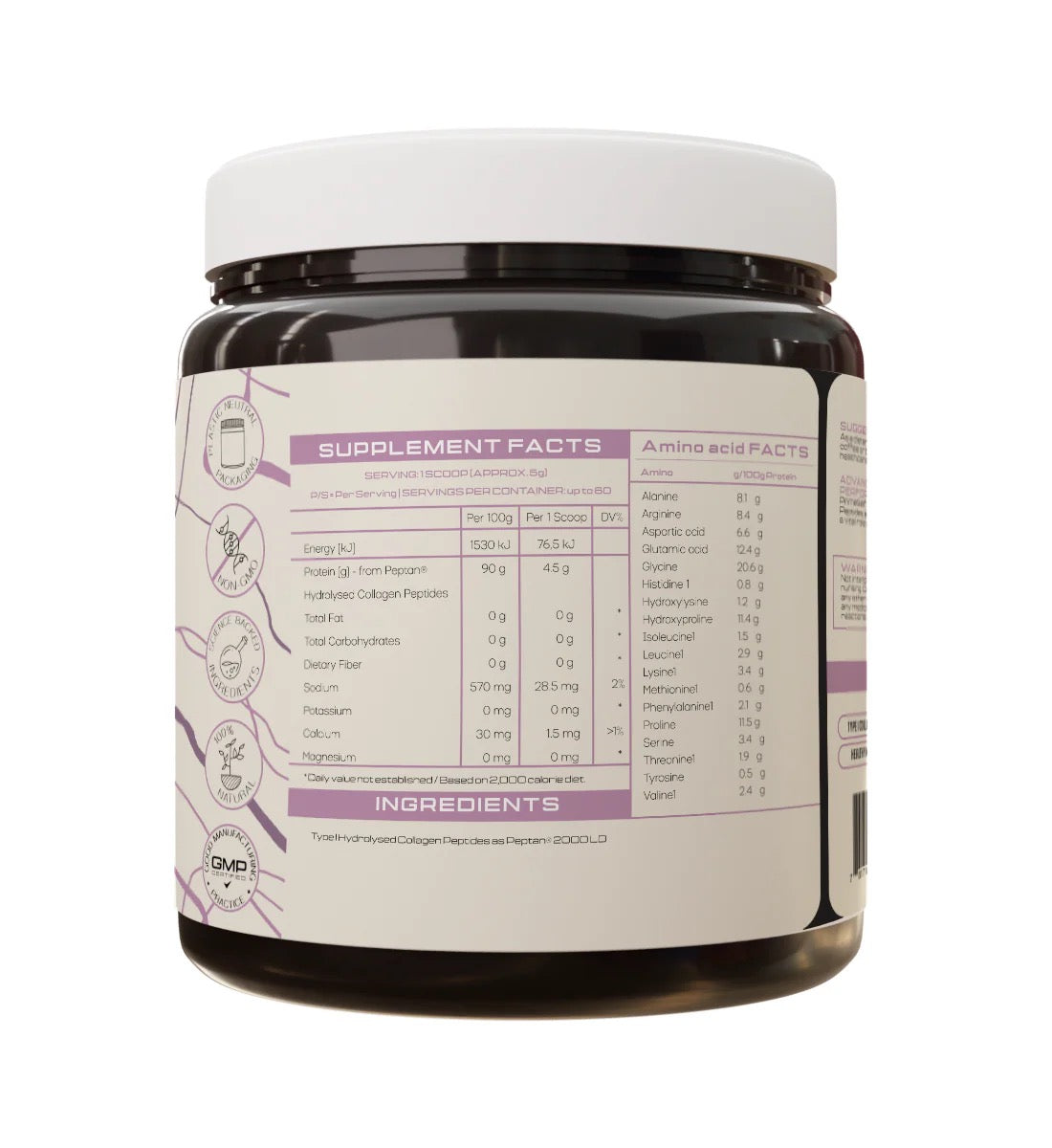 Hydrolyzed Collagen Peptides